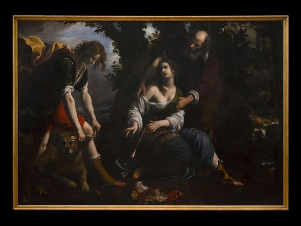 Orazio Fidani, <em>Silvio, Dorinda e Linco</em>, 1649. Olio su tela I Ph. Ottaviano Caruso