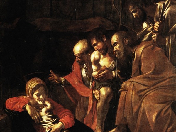 Michelangelo Merisi da Caravaggio, Adorazione dei Pastori, 1608. Olio su tela, cm 314x211. Provenienza: Messina, Chiesa dei Cappuccini. Messina, Museo Regionale