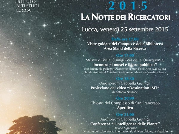 La Notte dei Ricercatori, Lucca