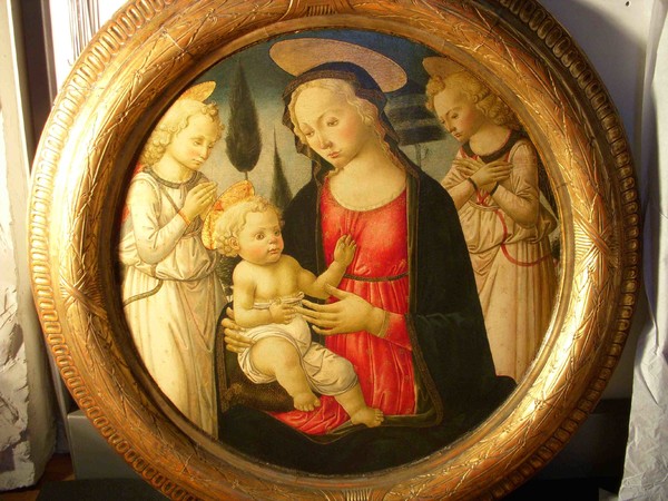 Maestro di san Miniato, Madonna con bambino