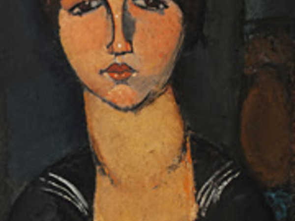 Amedeo Modigliani, Ragazza con il bavero alla marinara, 1916