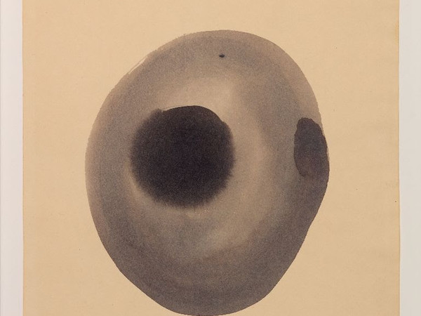 Lucio Fontana, Ambiente spaziale, 1948, gouache su carta, 37,7 x 22,5 cm. © Fondazione Lucio Fontana, by SIAE 2023