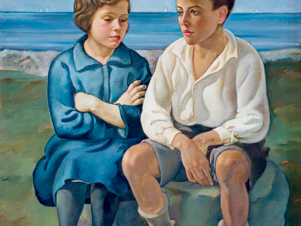 Pina Calì, Ragazzi seduti, 1934