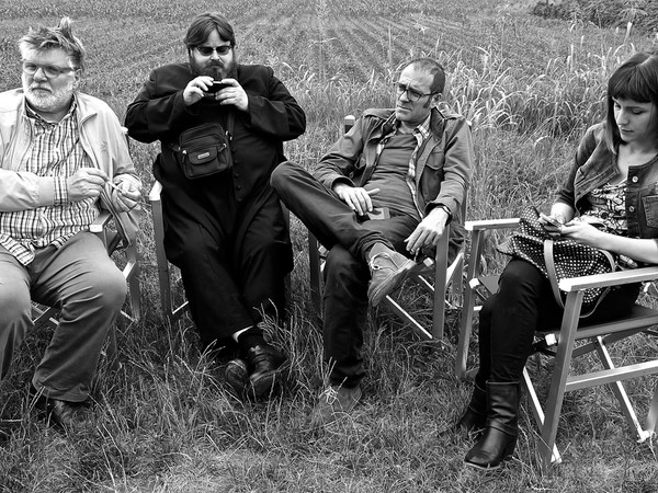 Dal set del film <em>La sedia della felicità</em> (2013) Dal set del film <em>La sedia della felicità</em> (2013)