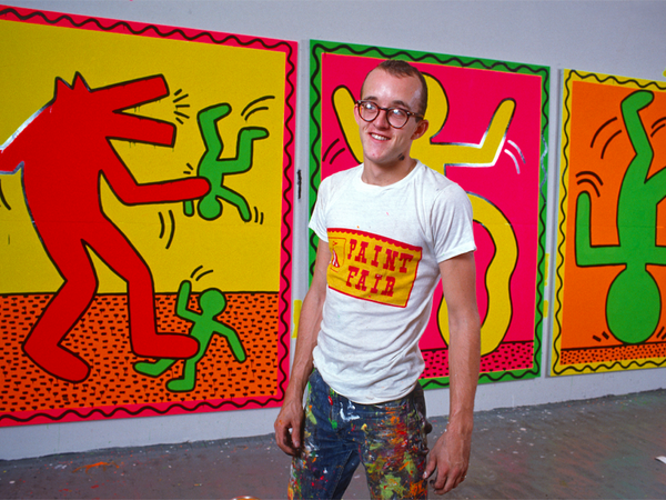 Keith Haring I Photograph © Allan Tannenbaum / sohoblues.com