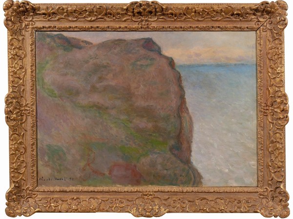 Claude Monet, Falaise du Petit Ailly à Varegenville (1896-97), olio su tela 65x92 cm.