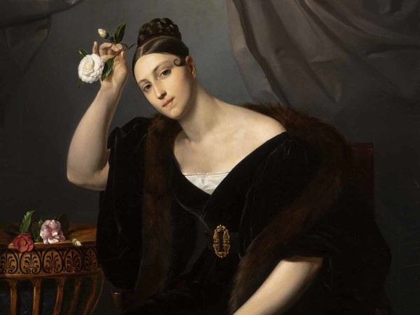 Francesco Hayez, <em>Matilde Pirovano Visconti</em>, 1840 circa, Olio su tela, Collezione Privata