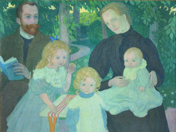 Maurice Denis (Granville,1870‐Parigi,1943), La famille Mellerio/La famiglia Mellerio, 1897. Olio su tela, cm 118,5 x 110,6. Parigi, Musée d'Orsay. © RMN‐Grand Palais (Musée d’Orsay)/Hervé Lewandowski