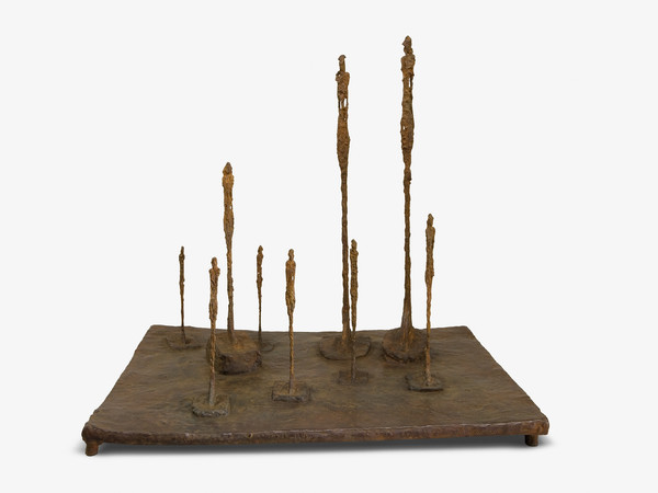 Alberto Giacometti, La Clairière, 1950, Bronze 23 1/8 x 25 11/16 x 20 11/16 inches / 58.7 x 65.3 x 52.5 cm | © Alberto Giacometti Estate /Licensed in the UK by ACS and DACS, 2016 - Courtesy of Gagosian Gallery Grosvenor Hill, London