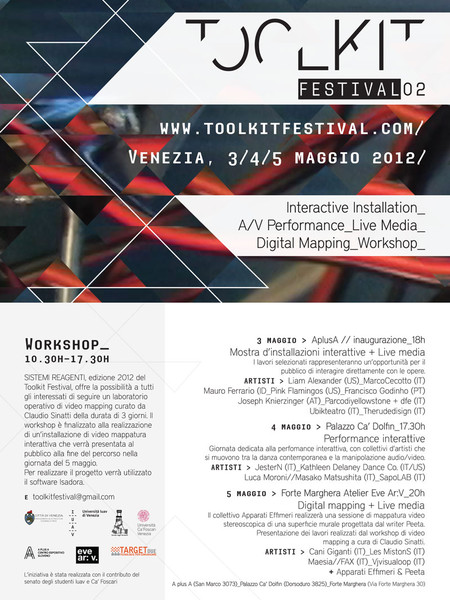 Toolkit Festival 2012, Venezia