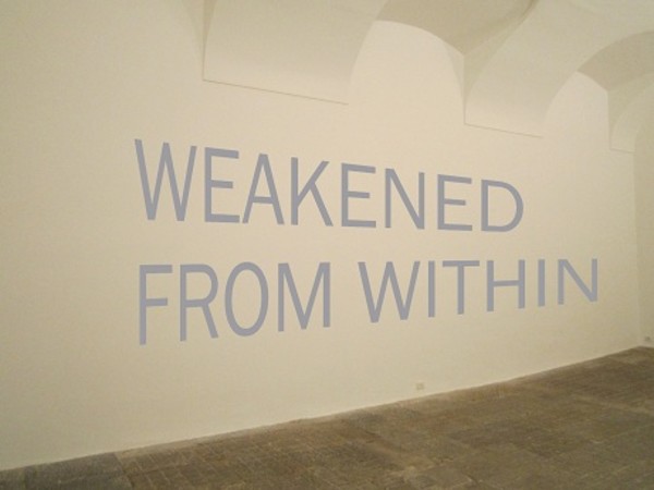 Esplorazioni/1. Lawrence Weiner, opere 1969-71