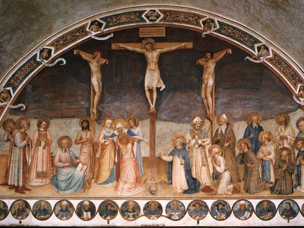 Beato Angelico. Crocifissione e Santi, 1441-1442