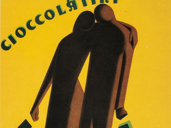 Federico Seneca, Manifesto pubblicitario, Cioccolatni Perugina, 1928-1929, Carta/cromolitografia, 141 x 197.5 cm, Museo Nazionale