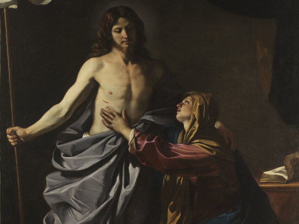 Giovanni Francesco Barbieri, detto il Guercino (Cento, 1591 - Bologna, 1666), Cristo che appare alla Vergine, 1628-1630, Olio su tela, Cento, Pinacoteca Civica