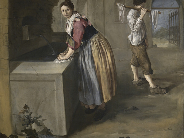Giacomo Ceruti detto il Pitocchetto, Lavandaia, 1720-1725 circa, Olio su tela, 145 x 131 cm | Courtesy Pinacoteca Tosio Martinengo, Brescia