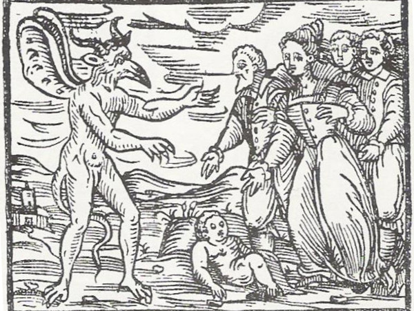 Francesco Maria Guaccio, Incisione su legno dal Compendium Maleficarum, 1608