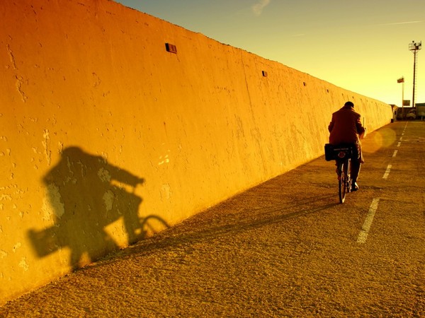 Antoaneta Obretenova, Cycling at Sunset 