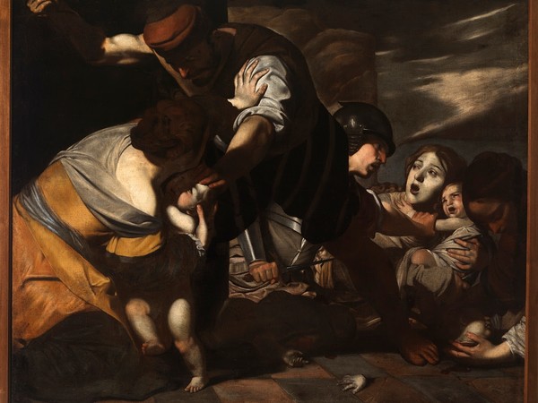 Massimo Stanzione, La Strage degli Innocenti, 1630. Collezione UBI Banca, Galleria Nazionale di Palazzo Arnone a Cosenza