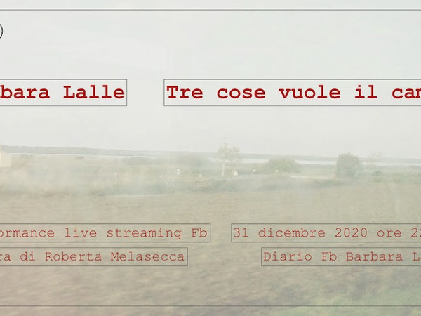 Tre cose vuole il campo. Performance di Barbara Lalle