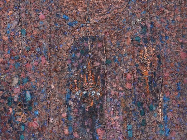 Piero Zuccaro, Interno, incerto e oscillante, 2014 olio su tela, cm 80x100. Collezione privata
