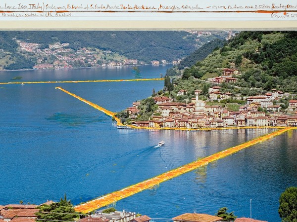 Christo e Jeanne-Claude, The Floating Piers (Project for Iseo Lake, Italy) 2014