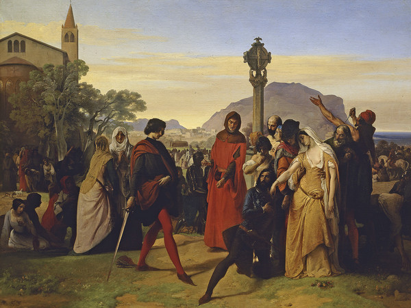 Francesco Hayez, I Vespri siciliani, 1844-1846.