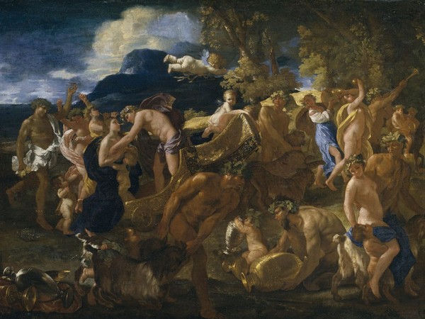 Nicolas Poussin Baccanale olio su tela, 122x169 cm Madrid, Museo Nazionale del Prado
