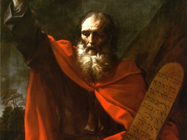 Guido Reni, Mosè con le tavole della legge, 1620-1625