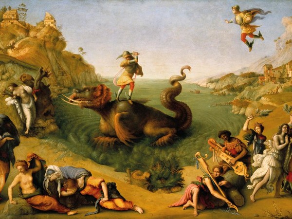 Piero di Cosimo, Andromeda liberata da Perseo, 1510. Firenze, Galleria degli Uffizi