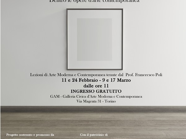 Imparare a vedere. Dentro le opere d’arte contemporanea, GAM, Torino