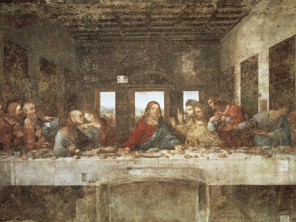 Leonardo da Vinci (1452-1519), L'ultima Cena, Milano, Santa Maria delle Grazie | Foto: Everett - Art