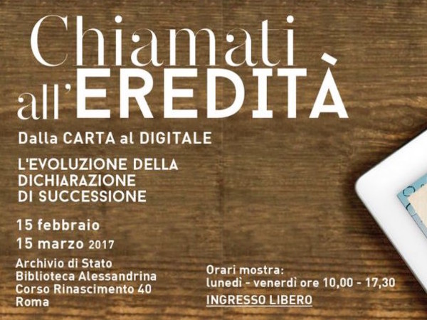 Chiamati all’eredità. Dalla carta al digitale. L’evoluzione della dichiarazione di successione