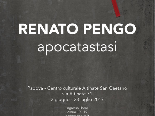 Renato Pengo. Apocatastasi