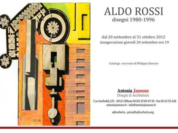 Aldo Rossi. Disegni 1980 – 1996