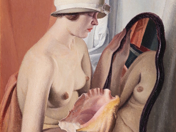 Oscar Ghiglia, La modella, 1928-1929, olio su tela. Collezione privata