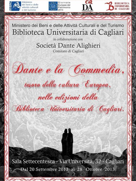 Dante e la Commedia, tesoro della cultura europea, nelle edizioni della Biblioteca Universitaria di Cagliari