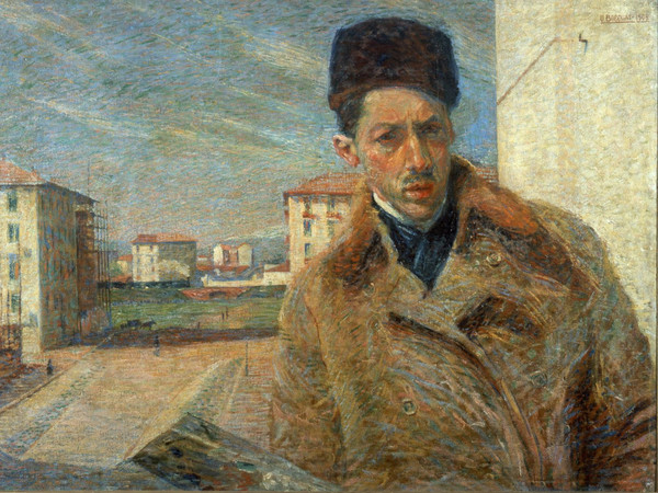 Umberto Boccioni, Autoritratto, 1908, Olio su tela, Milano, Pinacoteca di Brera