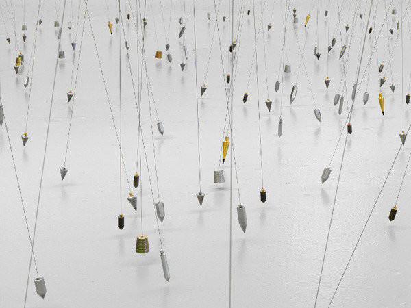 Tatiana Trouvé, 350 Points Towards Infinity, 2009. Installation view: A Stay Between Enclosure and Space, Migros Museum fur Gegenwartskunst, Zurich, 2009