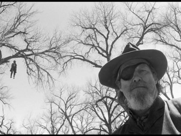 © 2015 Jeff Bridges, All Rights Reserved, Jeff Bridges, with hanging man in tree, True Grit, 2010