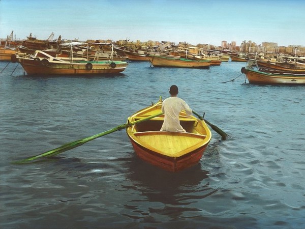 Youssef Nabil, <em>Say Goodbye, Self Portrait</em>, Alexandria, 2009 | © Youssef Nabil<br />