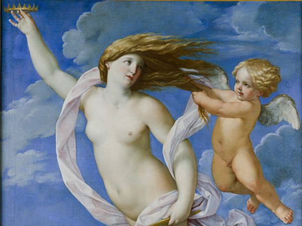 Guido Reni, La Fortuna, Olio su tela, 1637 ca., 35 x 165 cm, Accademia Nazionale di San Luca, Roma