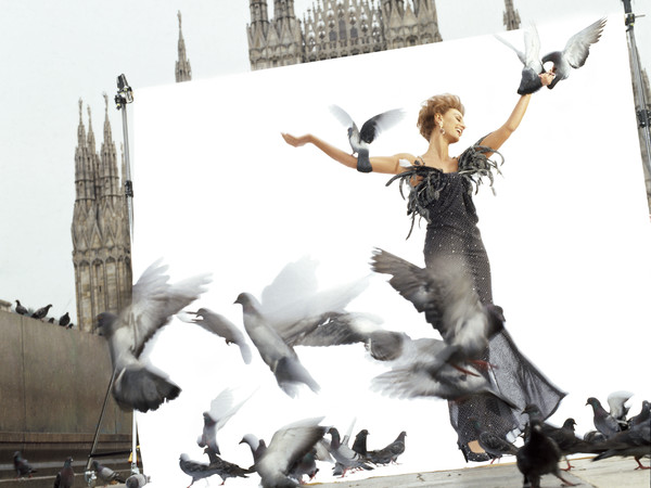 Gian Paolo Barbieri, Ferrè, Autunno - Inverno 91-92, Duomo, Milano