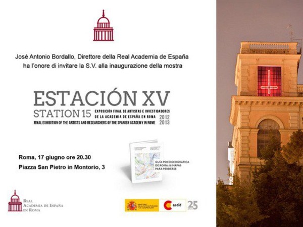 Estacion XV- Stazione XV, Real Academia de España en Roma