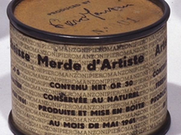 Piero Manzoni, Merda D'artista N 1, 1961, tecnica mista