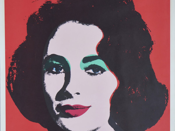 Andy Warhol, Liz, 1964. Serigrafia su carta, 58,7x58,7 cm. Collezione privata