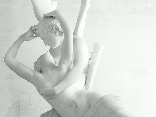 Antonio Canova, Amore e Psiche, 1788-1793. Marmo bianco, 155 cm, Parigi, Musée du Louvre