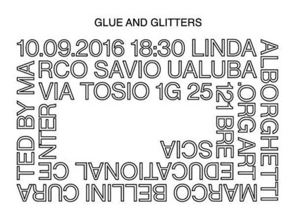 Linda Alborghetti e Marco Bellini. Glue and glitters