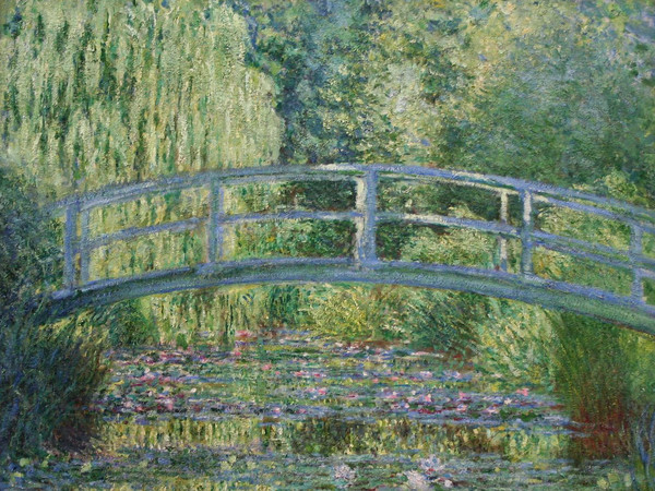 Claude Monet, La Passerella Giapponese e la Piscina di Ninfee, Giverny, 1899, Olio su tela, Musée d'Orsay, Paris