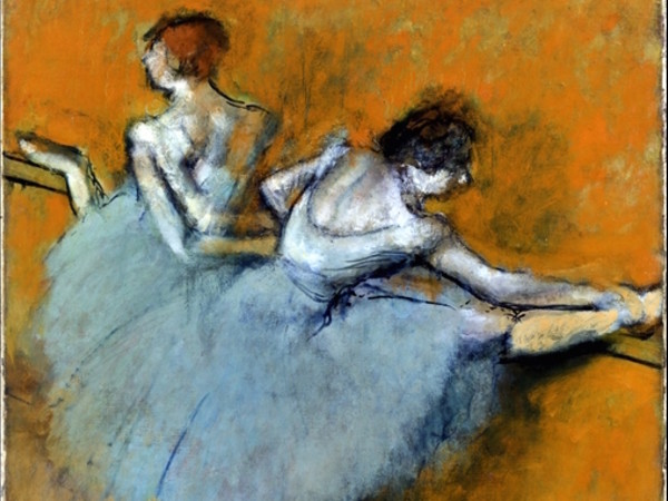 Hilaire Germain Edgar Degas, Ballerine alla sbarra, 1900 circa. The Phillips Collection, Washington, D.C., Acquisto 1944