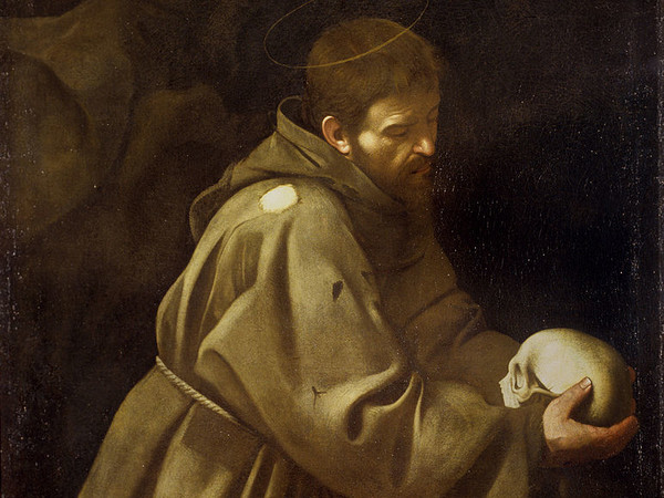 San Francesco in meditazione, Caravaggio